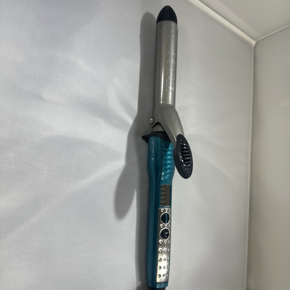 Conair INFINITIPRO Tourmaline 1-Inch Ceramic Curling Iron, 1-inch barrel Classic